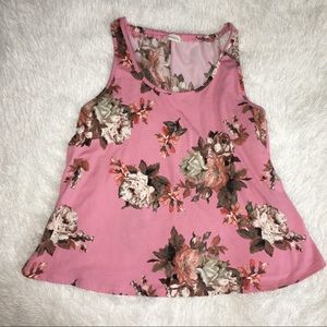 Floral Pink Top